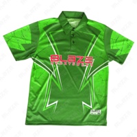 Polo personnalisé, impression par sublimation avec logo, sport unisexe, t-shirts 100% polyester vierges bon marché pour hommes, fournisseur en vogue