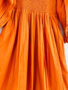 เดรสยาวปานกลางทรงเข้ารูป แขนยาว ติดกระดุม ผ้าป๊อปลินทอสีพื้น ระบายอากาศได้ดี แนวแฟชั่นปี 2026  รักษ์โลก - Product Image 4