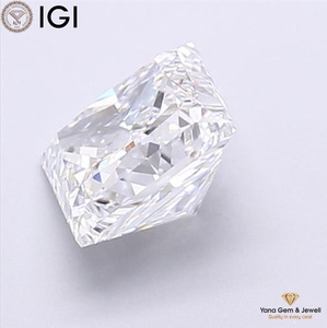 Diamant CVD de laboratoire certifié IGI, coupe princesse magnifique, 2,00 carats, couleur D, clarté VVS1, pour usage en joaillerie - Product Image 4