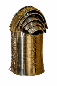 Lorica Segmentata Médiévale Romaine en Acier Doux avec Finitions en Laiton, pour Cosplay, Reconstitutions Historiques, Armure de Chevalier, Costume Fait Main, Cadeau d'Halloween - Product Image 5