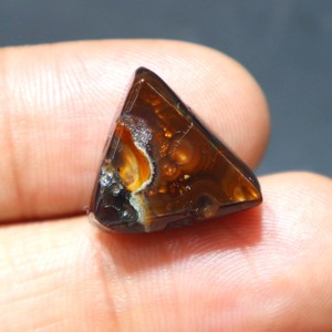 Mexican Fire Agate Druzy Cabochon Natural Fire Agate Druzy Stone Handmade Healing Crystal Polished Fire Agate Jewelry Making - Product Image 3