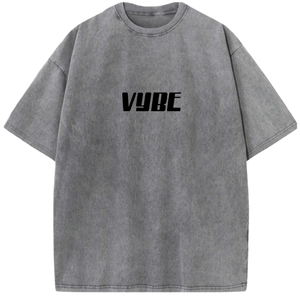 T-shirt surdimensionné carré à imprimé chauve-souris lourd découpé au laser Vintage Wash Halloween Fashion - Product Image 6