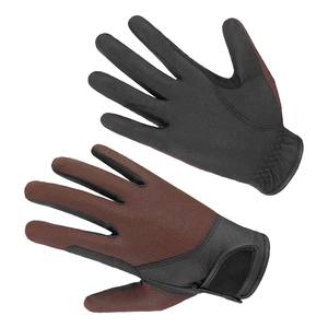 Gants d'équitation pleine main de qualité supérieure, coupe-vent, en cuir, pour l'équitation hivernale, compatibles écran tactile - Product Image 2