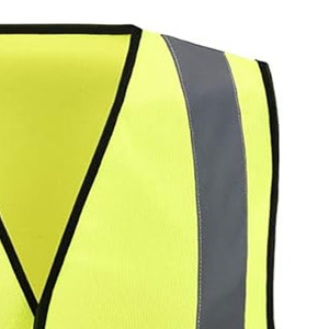 เสื้อกั๊กความปลอดภัยบนท้องถนนมองเห็นได้ชัดเจนปรับแต่งโลโก้ได้ตามต้องการพร้อมกระเป๋า - Product Image 4