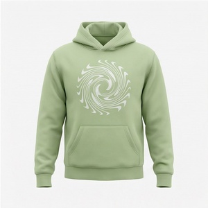 Sudadera con Capucha Premium de 300 g/m², 100% Algodón, Corte Regular, Color Sólido, Otoñal, Informal, Personalizable, para Hombre, Venta al Por Mayor - Product Image 1