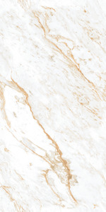 กระเบื้องปูพื้นและผนังลายหินอ่อนมันเงา Moon Crema Solid Texture ขนาด 600x1200 มม. สำหรับห้องนั่งเล่น ห้องน้ำ โรงแรม และบ้านพัก - Product Image 3