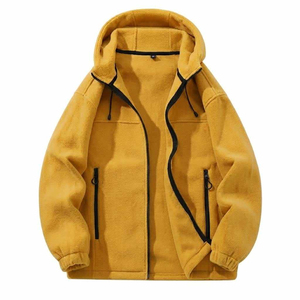 Veste polaire zippée intégrale pour homme, douce, thermique, chaude, pour les sports de plein air, la randonnée, le camping, les voyages, veste d'hiver décontractée pour homme - Product Image 5