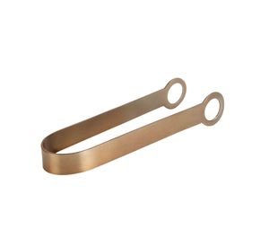 Minimalist Pure <b>Copper</b> Ice Tongs Professional Food Service <b>Utensil</b> Wholesale Pricing - Product Image 1