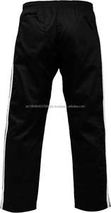 Unisex Essential Karate Pants Breathable and Durable Cotton & Polyester Blended for <b>Kids</b> & Adults - Product Image 3