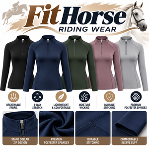 Camiseta de equitación de manga corta para mujer 2026 al por mayor, transpirable, ligera, de secado rápido, elástica, para montar a caballo - Product Image 6