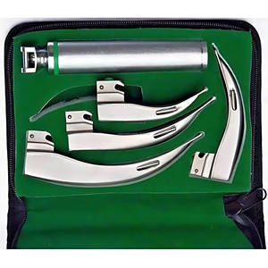 Set de Laringoscopio de Fibra Óptica Medivolve Macintosh con 4 Hojas Curvas de Acero Inoxidable, Eléctrico, Certificado CE e ISO, OEM ODM ENT Airway - Product Image 6