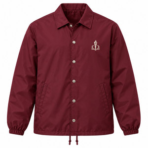 Blouson Coach Unisexe Personnalisé Léger Coupe-Vent Brodé Logo Grande Taille Décontracté Sportif Urbain Imperméable Vente en Gros - Product Image 5