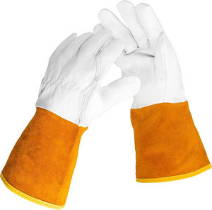 Gants de sécurité en polyéthylène résistants à la chaleur GLOWING NEON INDUSTRY, 10 pouces, entièrement texturés, 11 oz, ignifuges, durables, antidérapants - Product Image 1
