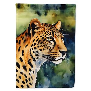 Bandiera da Giardino Etnica con Motivo Leopardato, Multicolore, Decorativa per Cassetta delle Lettere, Banner per Patio, Opere d'Arte e Aiuole - Product Image 1