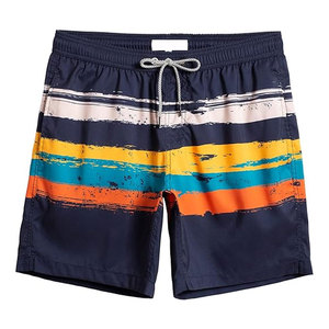 Pantalones Cortos de Baño para Hombre, Cintura Media, Ecológicos, Ligeros, de Poliéster/Algodón, Ropa Casual de Verano, Precio al por Mayor, Venta en Línea - Product Image 1