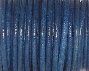 Vente en gros de cordon rond en cuir de 2mm de toutes tailles en couleurs métallisées régulières mates et vintage Accessoires de bijoux pour la fabrication artisanale - Product Image 4