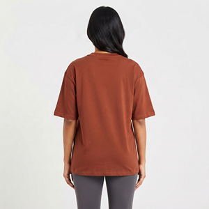 T-shirt de maternité pour femmes, 100% coton, col rond, coupe ample, respirant, décontracté, manches courtes, t-shirt d'allaitement pour femmes - Product Image 3