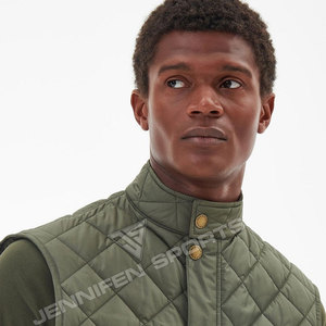 Custom Outdoor Multi Pocket 100% Polyester Micro Fabric <strong>Barbour</strong> Hunting Diamond Cut Plus Size Sleeveless Vest <strong>Jacket</strong> - Product Image 3