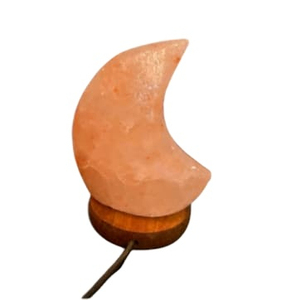 Premium Himalayan <b>Moon</b> Salt Lamp High Quality Natural <b>Crystal</b> Home Décor with Custom Logo OEM Service OEM Size Private Label Man - Product Image 1