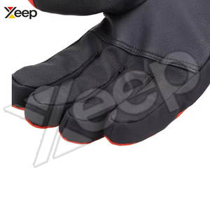 Guantes de Esquí de Cuero de Alta Calidad, Térmicos, Impermeables, Resistentes al Viento, con Cierre de Gancho y Bucle, Unisex, para Invierno, Descenso, Nieve - Product Image 4