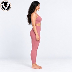 Conjunto de Yoga Moderno para Mujer, Material Flexible, Ajuste Soportativo para Fitness, Yoga, Ejercicio, Entrenamiento y Actividades al Aire Libre - Product Image 5