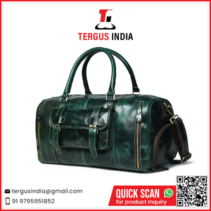 Bolsa de Viaje de Cuero Genuino con Logotipo Personalizado para Hombre, Bolsa de Viaje de Fin de Semana para Llevar Durante la Noche, Venta al Por Mayor - Product Image 2