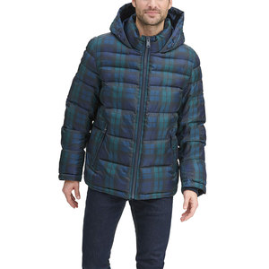 Chaqueta de lona ligera y moderna para hombre, con capucha, impermeable, ecológica, calefactable, para uso casual, con cuello alto. - Product Image 3