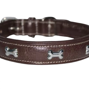 ปลอกคอสุนัขหนังบุนวมอย่างดี ทนทาน แข็งแรง สำหรับสัตว์เลี้ยง จำนวนมาก จาก Divine International - Product Image 1