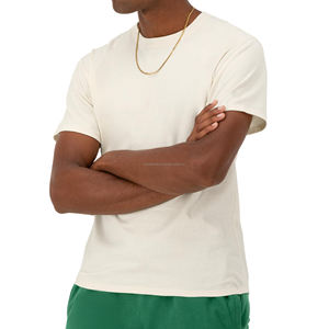 Camiseta Personalizada Unisex de Alta Calidad, 100% Algodón Premium, Microfibra, Cuello Redondo, Camiseta Lisa para Hombre - Product Image 5