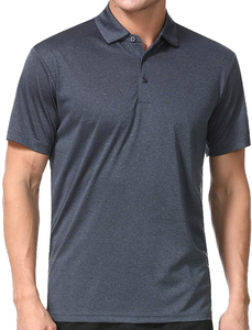Men's <b>Maroon</b> Short Sleeve Polo Shirt With Chest Pocket Casual Cotton Jersey Breathable Knitted Regular Fit Solid Color <b>Top</b> - Product Image 3