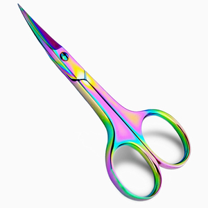 Ciseaux à cuticules professionnels de haute précision à lame fine et pointue, en acier inoxydable, personnalisables, pour salon de manucure - Product Image 1