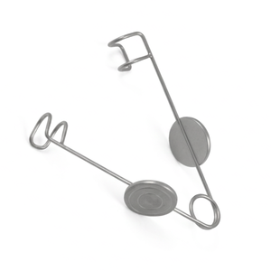 Espéculo Infantil Alfonso de Acero Inoxidable, Instrumento Quirúrgico Oftálmico - Product Image 1