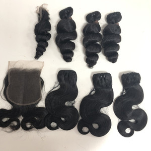 Super Double Drawn Curly Wave Raw Hair 100% Human Hair Extensions <b>Clip</b> Ins <b>Wig</b> Wholesale Price Virgin Hair Extensions - Product Image 2