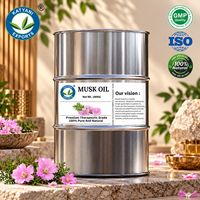 Huile de Musc Aromatique Douce 100% Pure et Naturelle, Fournisseur OEM de Parfums de Haute Qualité pour Marques Cosmétiques et d'Aromathérapie