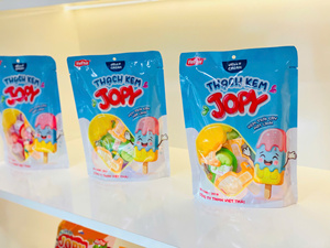 VITHAICO Gelées de fruits tropicaux – Bonbons gélifiés colorés en forme de crème glacée – Snack pour enfants très populaire - Product Image 1