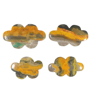 Cristal de jaspe Super Bumblebee tallado en forma de nube, piedra de cristal en forma de nube, cristal de nube para decoración del hogar, mayorista de cristales tallados en forma de nube - Product Image 5