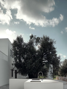 Encimeras Modernas y Lujosas de Piedra Sinterizada Italiana Blanca de 1620x3240 mm, 5/12 mm, Bianco Assoluto Natural, Minimalistas y Hechas a Medida - Product Image 2