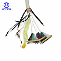 Câble d'échographie médical personnalisé OEM Hotten 195 conducteurs, faisceau de câbles multi-branches haute densité 44AWG 36AWG