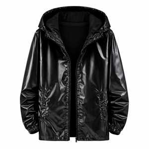 เสื้อแจ็คเก็ตผู้ชายมันวาวมีสไตล์ เหมาะสำหรับใส่ไปงานปาร์ตี้ ไนท์คลับ ดิสโก้ เทศกาล สตรีทแวร์ และชุดแฟชั่น - Product Image 1