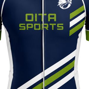 Ensemble de cyclisme vert marine pour hommes, maillot et short, uniforme de vélo professionnel, léger, respirant, vêtements de cyclisme sur route et en montagne - Product Image 6