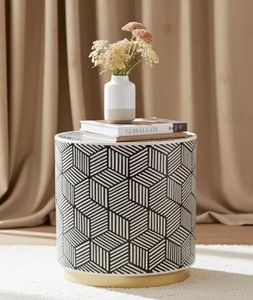 Table console en os incrusté, modèle FS580, design moderne fait main, pour la décoration intérieure, collection 2019, best-seller de f s International - Product Image 6