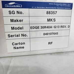 MKS LAM PN: 660-260960-100 REV. G EDGE 30R40A-G13 - Equipo y Piezas de Semiconductores de Confianza de Marca Global - Product Image 4