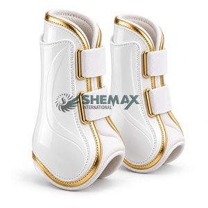 Botas versátiles para cepillar el pelo del caballo, con construcción duradera, forro suave y ajuste seguro para equitación, entrenamiento y establos. - Product Image 1