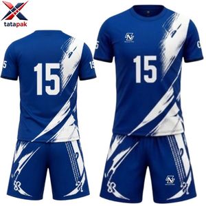 เสื้อฟุตบอล Just Arrival ผลิตจากผ้าโพลีเอสเตอร์ 100% สำหรับผู้ใหญ่ทุกเพศ เหมาะสำหรับทีม คอวี แขนสั้น ขายส่ง ยอดนิยม - Product Image 6