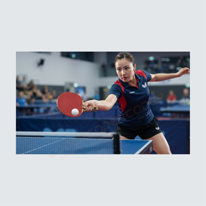 CODER SPORTS CS-TT-007 Raqueta Profesional de Tenis de Mesa de Madera, Empuñadura Recta, Goma de Puntos Largos, Base de 3 Capas, Peso 200g - Product Image 4