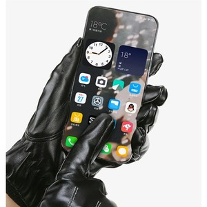 Heavy Duty Leather Winter <b>Gloves</b> Thermal Lined <b>Gloves</b> for Outdoor Work Cold Weather Protection and Driving - Product Image 2