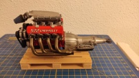 Moteur de type Crate Engine Big Block ZZ 572-720R, modèle 3D, moteur de type Crate Engine 572 Big Block, 621 à 727 ch, automatique 4L85-E/4L80-E