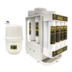 Purificateur d'eau domestique en plastique 8-12 étages 400-600GPD Système de filtre RO Filtre à eau électrique de comptoir pour la maison et l'hôtel - Product Image 1