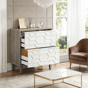 Archivadores de Madera de Diseño Moderno para Almacenamiento en la Sala de Estar, Gabinetes de Almacenamiento Modernos - Product Image 2