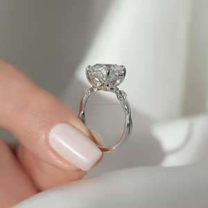 Diamante Cultivado en Laboratorio Marquise de Alta Calidad, Oro Amarillo/Rosa/Blanco de 14/18 Quilates, Certificado IGI, Diseño Elegante para la Vida Diaria, Regalo de Boda - Product Image 2